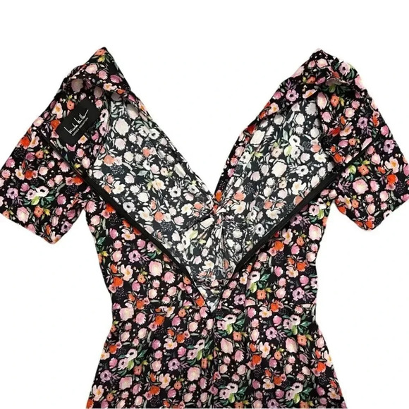 Nicole Miller | Floral A Line Dress (M) 💐 - Picture 4 of 7